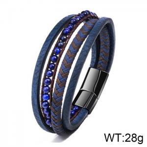 Leather Bracelet - KB156523-WGJZ