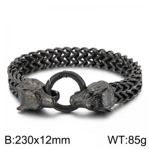 Stainless Steel Bracelet(Men) - KB157895-K