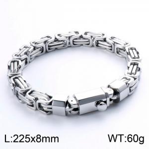 Stainless Steel Bracelet(Men) - KB157949-KFC