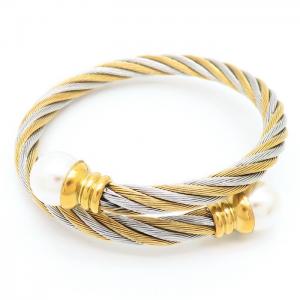 Stainless Steel Wire Bangle - KB158102-XY