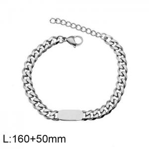 Stainless Steel Special Bracelet - KB161126-WGJP