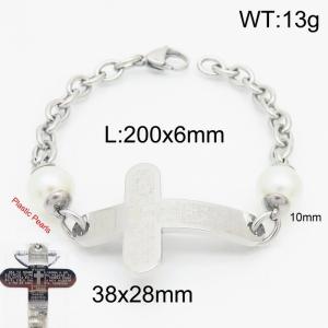 Stainless Steel Special Bracelet - KB163459-Z