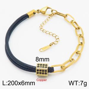 Stainless Steel Special Bracelet - KB163463-Z