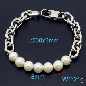 Stainless Steel Special Bracelet - KB163464-Z