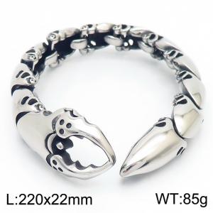 Stainless steel fashionable men's bracelet - KB167074-KJX