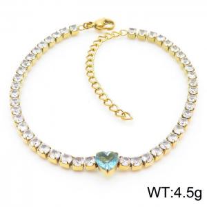 Stainless steel diamond love bracelet - KB168992-Z