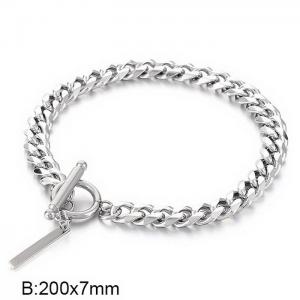 Stainless steel splicing bracelet - KB170905-Z