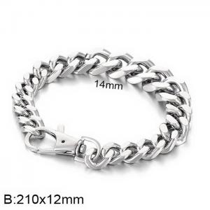 Stainless steel splicing bracelet - KB170907-Z