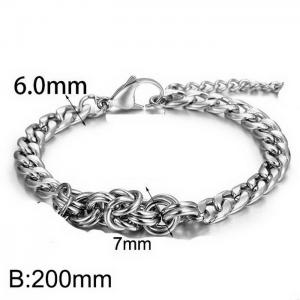 Stainless Steel Special Bracelet - KB181512-Z
