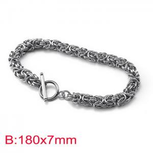 Stainless Steel Special Bracelet - KB181588-Z