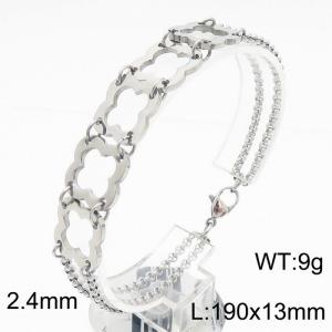 Stainless Steel Bracelet(women) - KB182612-Z