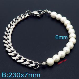 Stainless Steel Special Bracelet - KB182704-Z