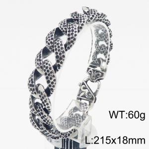 Stainless Steel Bracelet(Men) - KB183157-KJX