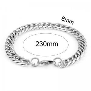 Stainless Steel Bracelet - KB183338-ZZ