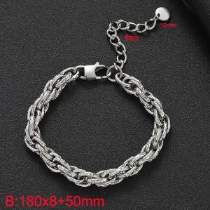 Stainless Steel Bracelet - KB183346-Z