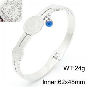 Stainless Steel Bangle - KB183418-HM