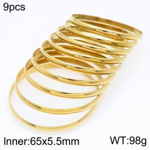 Stainless steel bracelet - KB183753-LO