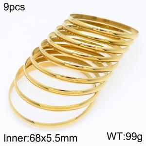 Stainless steel bracelet - KB183754-LO