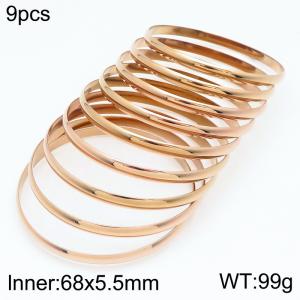 Stainless steel bracelet - KB183760-LO