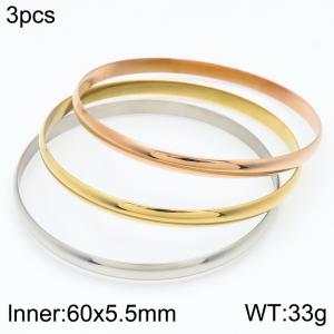 Stainless steel bracelet - KB183761-LO