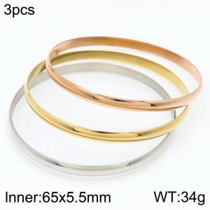 Stainless steel bracelet - KB183762-LO