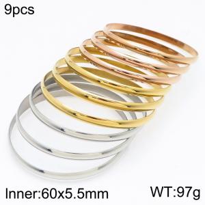 Stainless steel bracelet - KB183764-LO