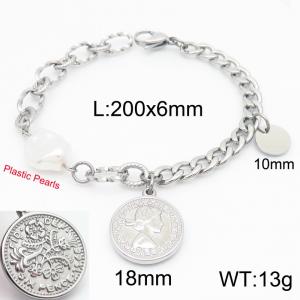 Stainless Steel Bracelet(women) - KB183811-Z