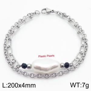 Stainless Steel Bracelet(women) - KB183915-Z