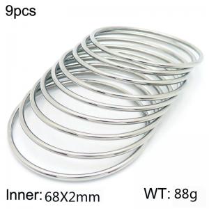 Stainless steel bracelet - KB184050-LO