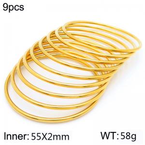 Stainless steel bracelet - KB184051-LO