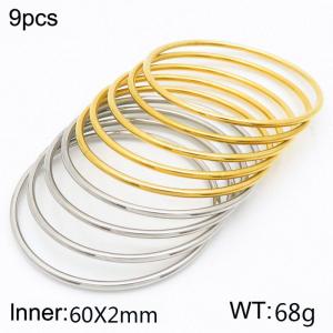Stainless steel bracelet - KB184070-LO