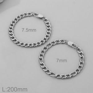 Stainless steel 3:1NK chain bracelet - KB185020-Z