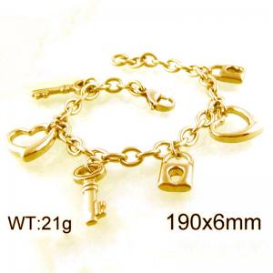 Stainless steel bracelet - KB186718-Z