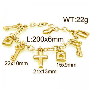 Stainless steel bracelet - KB186724-Z