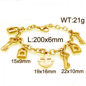 Stainless steel bracelet - KB186727-Z