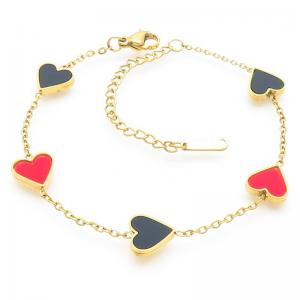 Stainless Steel Gold-plating Bracelet - KB187183-BI