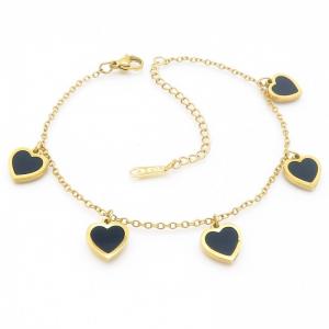 Stainless Steel Gold-plating Bracelet - KB187193-BI