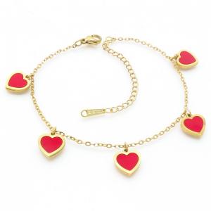 Stainless Steel Gold-plating Bracelet - KB187194-BI