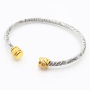 Stainless Steel Wire Bangle - KB187705-XY