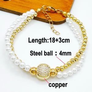 Bead Bracelet - KB188996-TJG