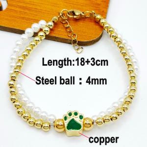 Bead Bracelet - KB188999-TJG