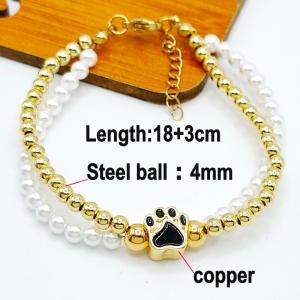 Bead Bracelet - KB189001-TJG