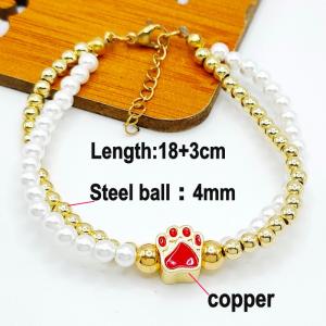 Bead Bracelet - KB189002-TJG