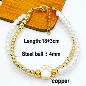 Bead Bracelet - KB189004-TJG