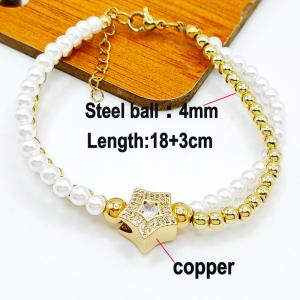 Bead Bracelet - KB189006-TJG