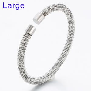 Stainless Steel Bangle - KB189317-TSC