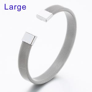 Stainless Steel Bangle - KB189333-TSC