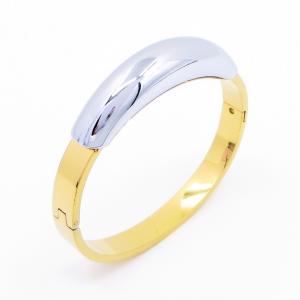 Stainless Steel Gold-plating Bangle - KB202828-SP