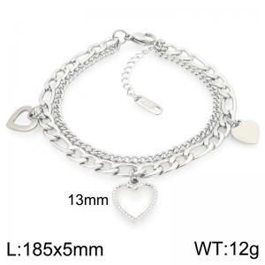 Stainless Steel Bracelet(women) - KB203165-Z