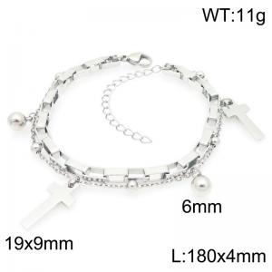 Stainless Steel Bracelet(women) - KB203169-Z